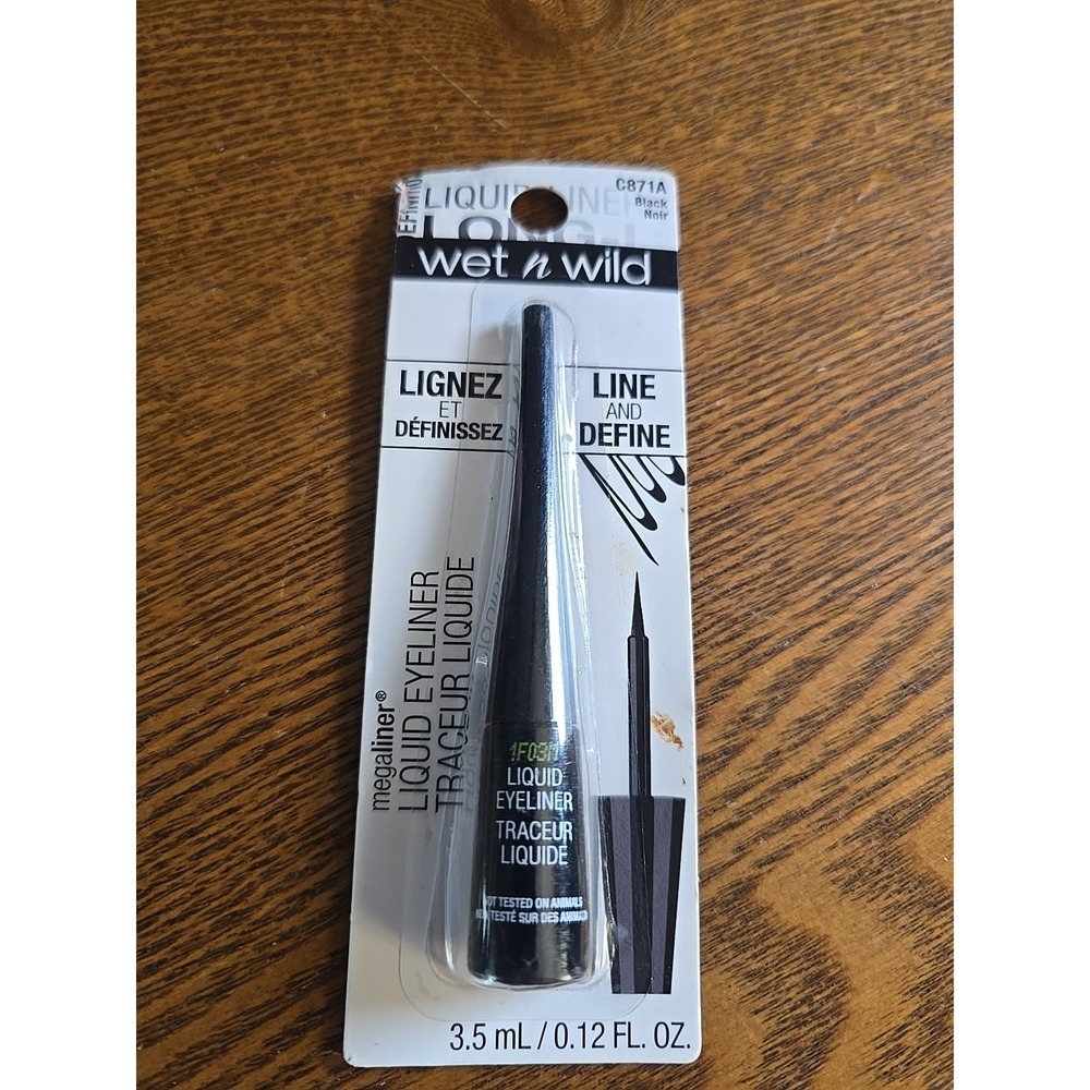 Megaliner Liquid Eyeliner - Black (Packaging)